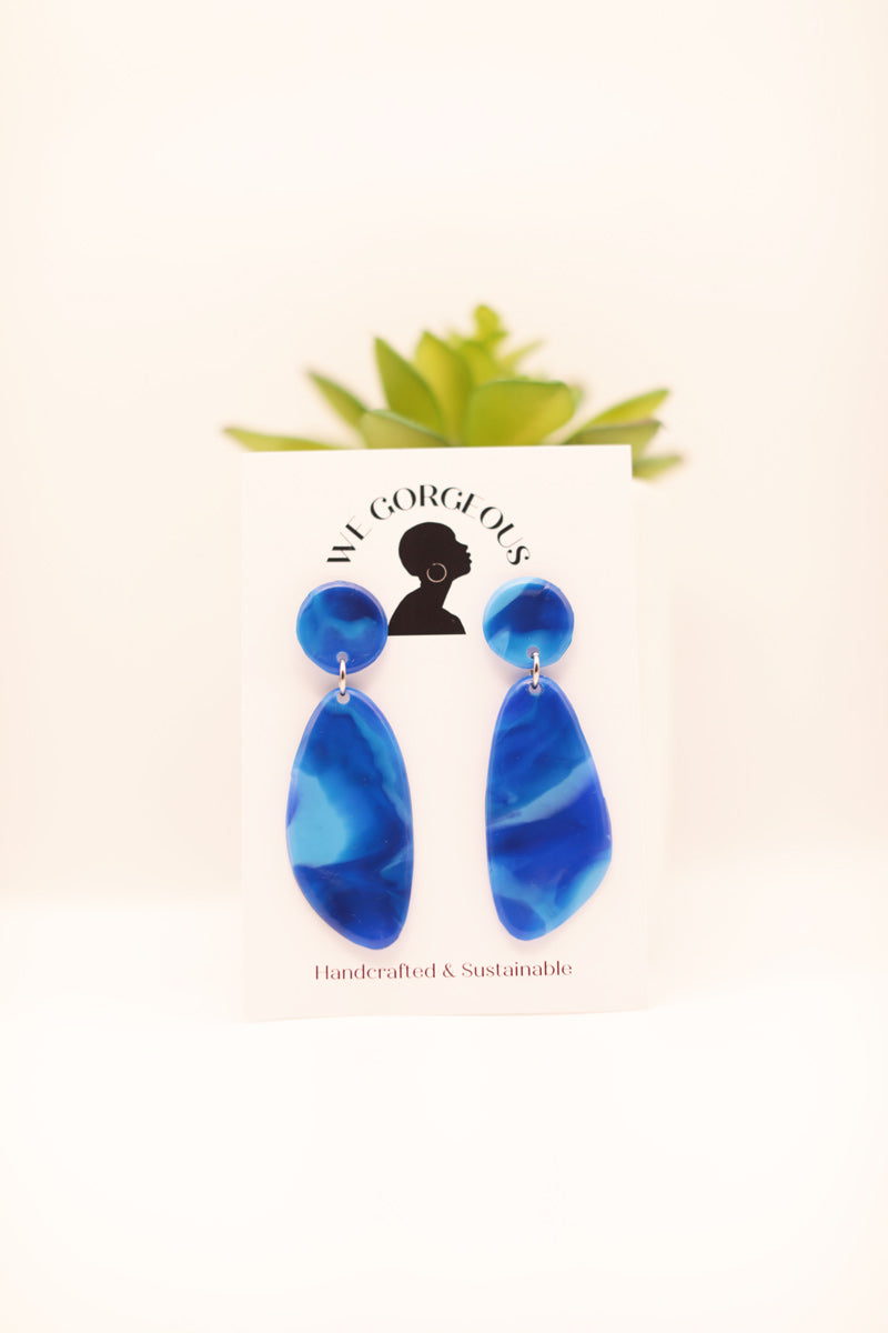 Longtail Upcycled Sustainable Drop Earrings