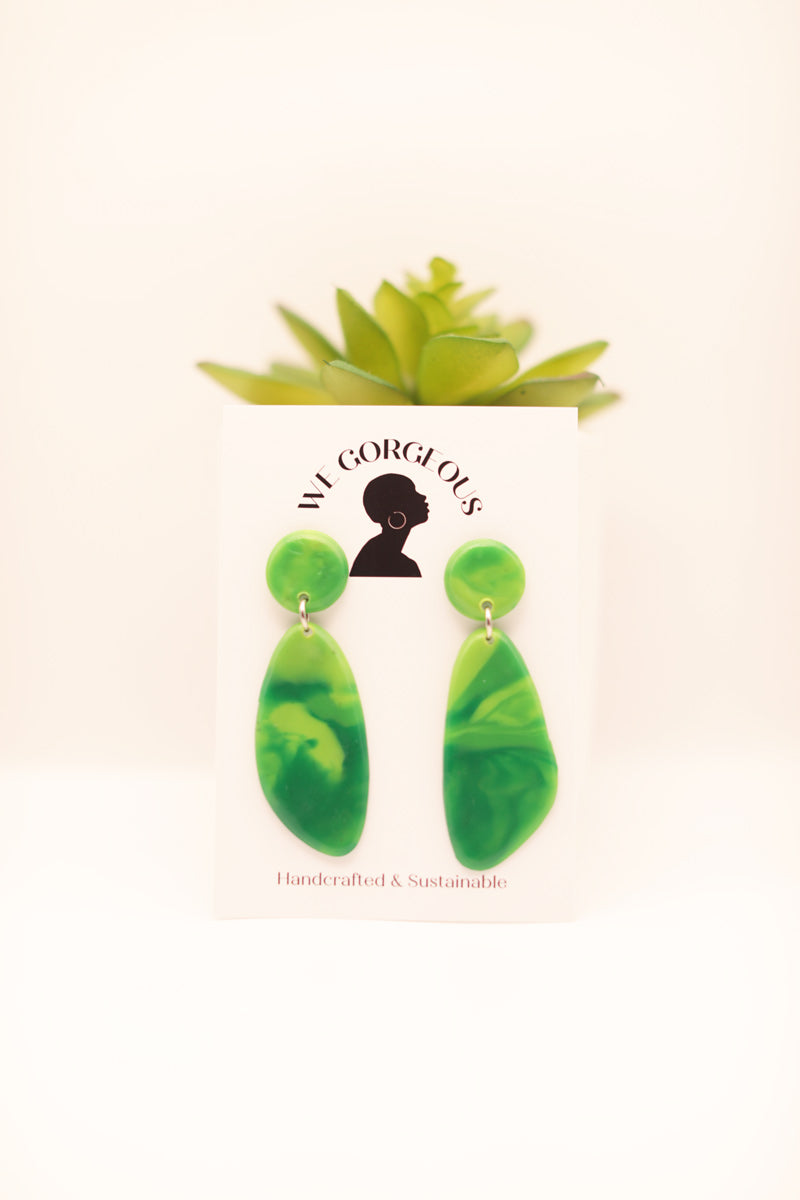 Longtail Upcycled Sustainable Drop Earrings