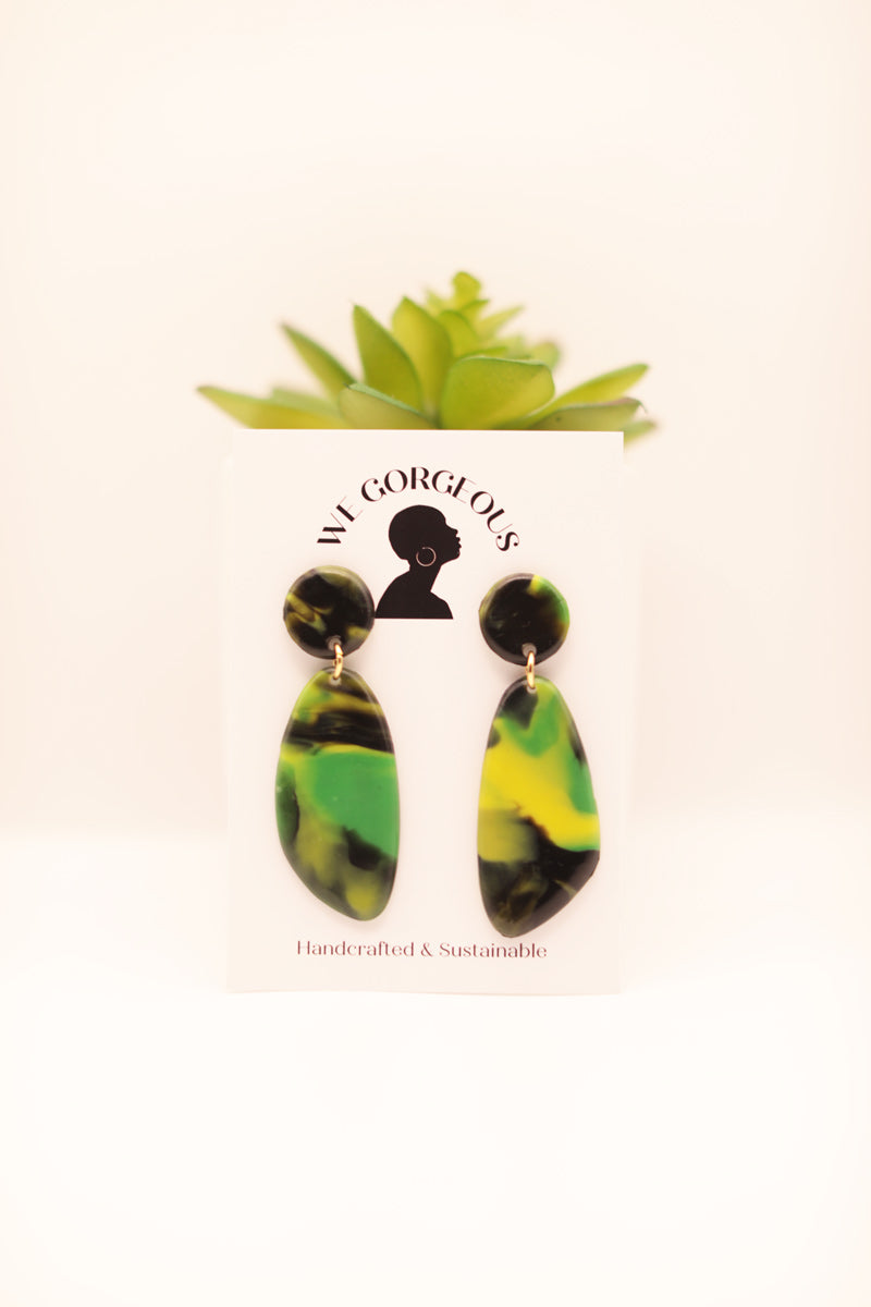Longtail Upcycled Sustainable Drop Earrings