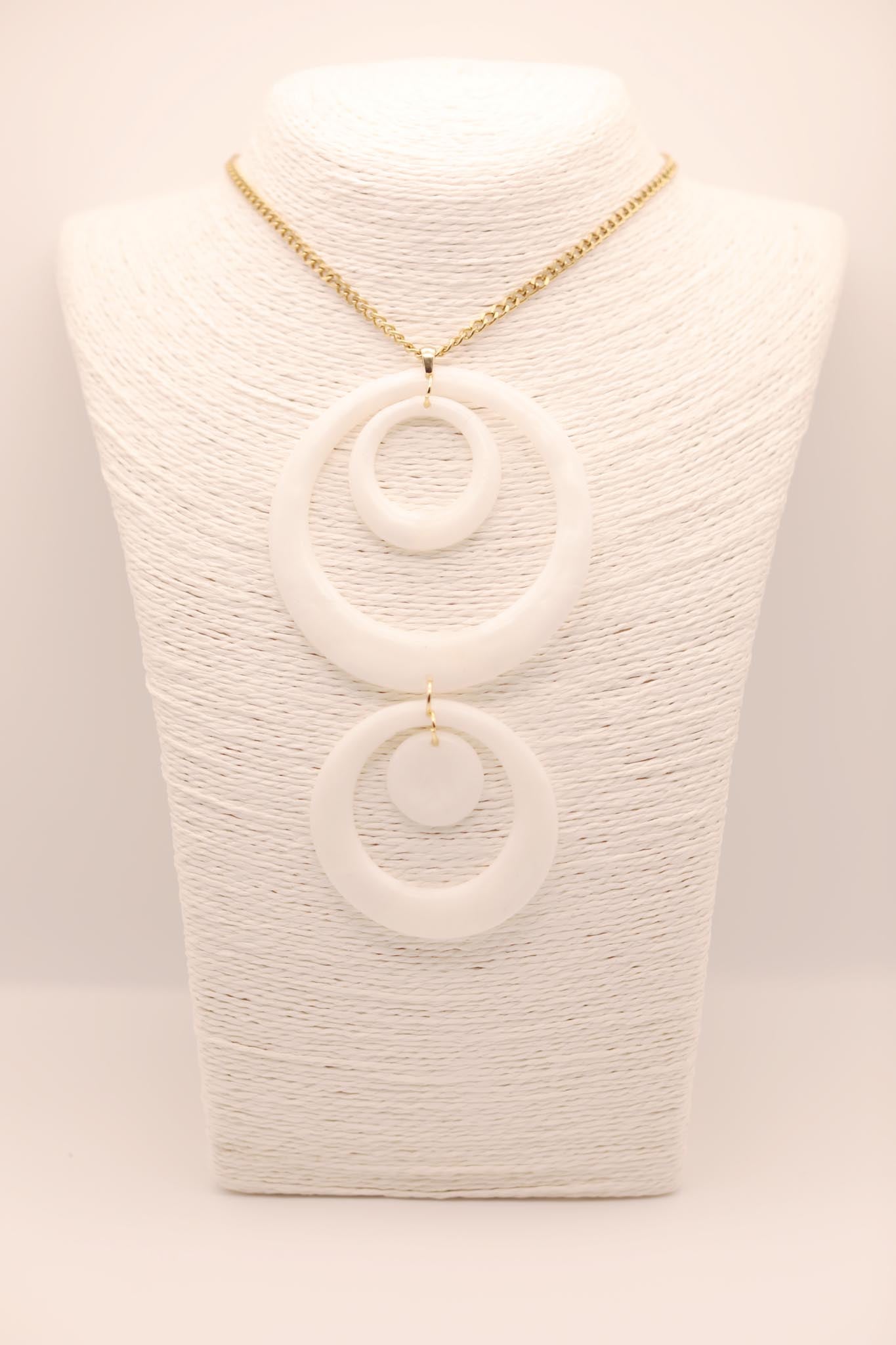 Triple Circle Upcycled Sustainable Necklace (Limited Edition)