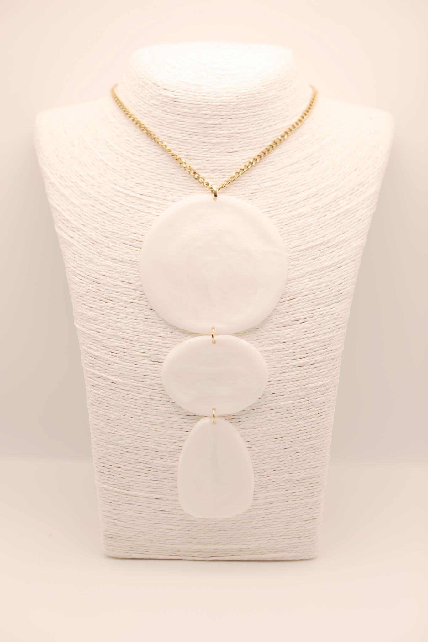 Triple Statement Upcycled Sustainable Necklace (Limted Edition)