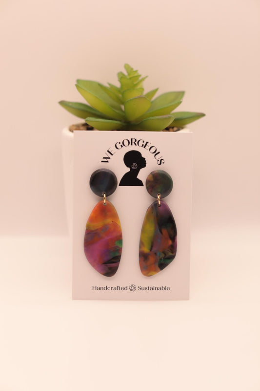 Longtail Upcycled Sustainable Drop Earrings