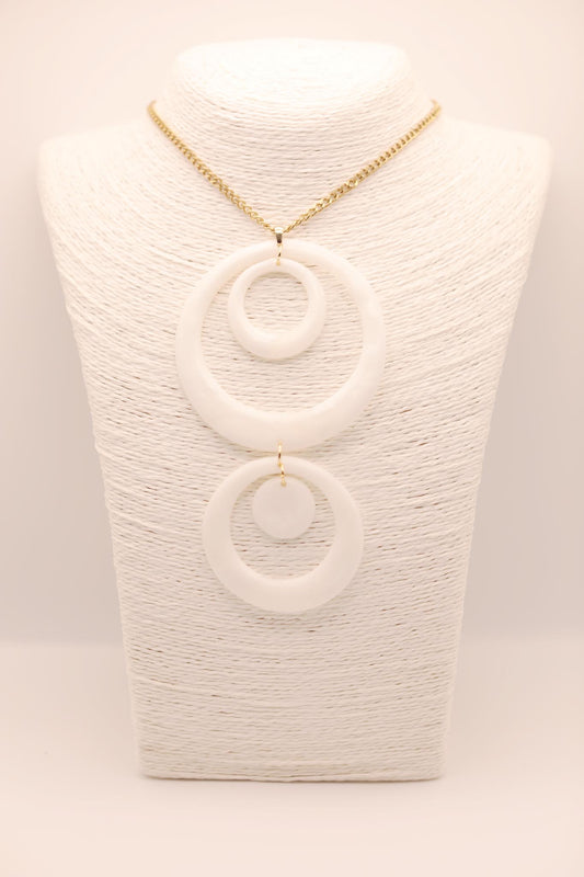 Triple Circle Upcycled Sustainable Necklace (Limited Edition)